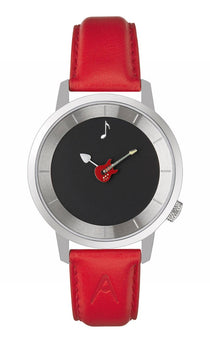 Montre Guitare rouge 38 - AKTEO-Magna-Carta