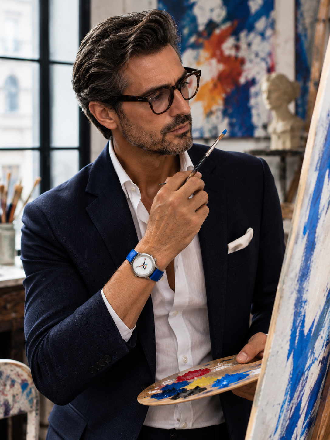 Montre Peinture 02 W 29 - AKTEO-Magna-Carta