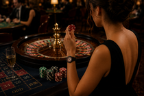 Montre Roulette PVD noir 38 - AKTEO-Magna-Carta