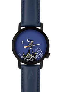 Montre Sorcière PVD noir 48 - AKTEO-Magna-Carta