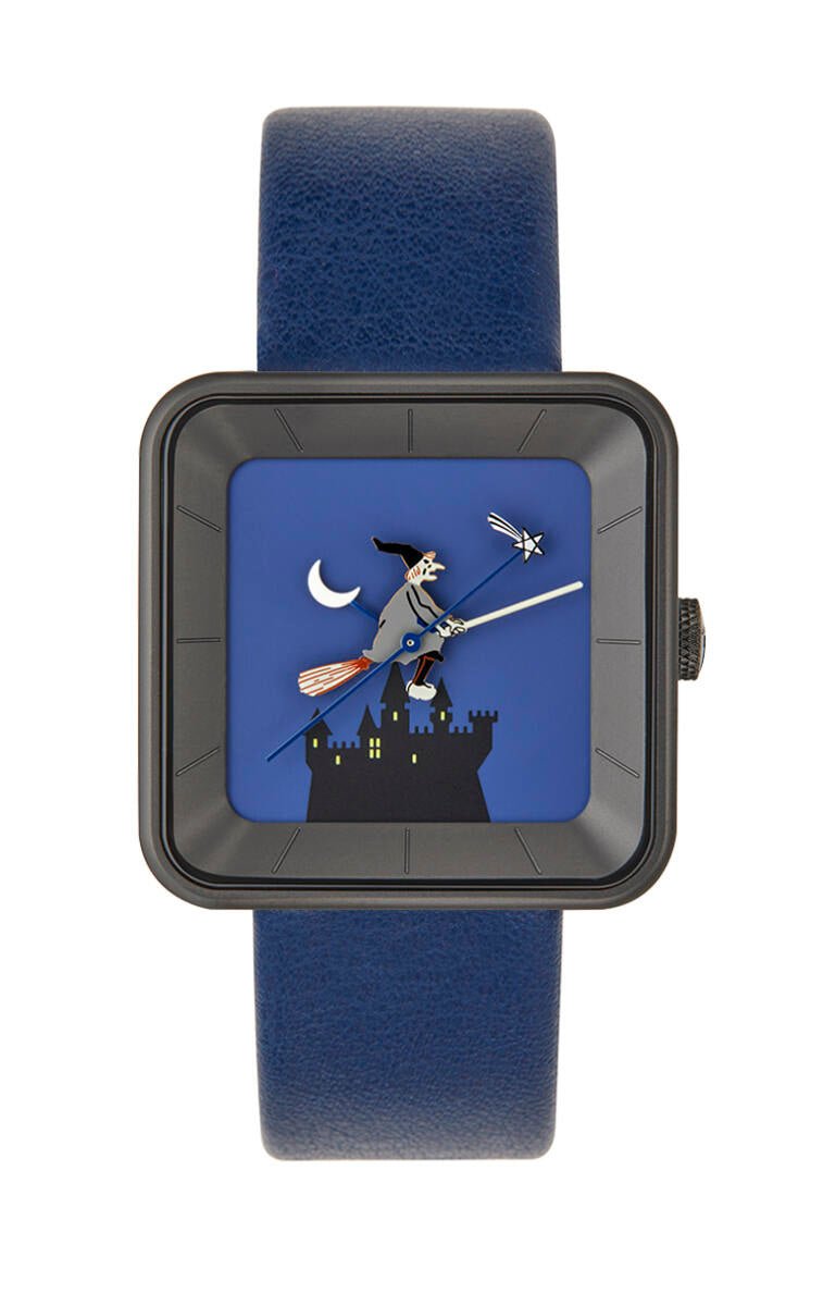 Montre Sorcière square PVD noir 35 - AKTEO-Magna-Carta Image principale du produit