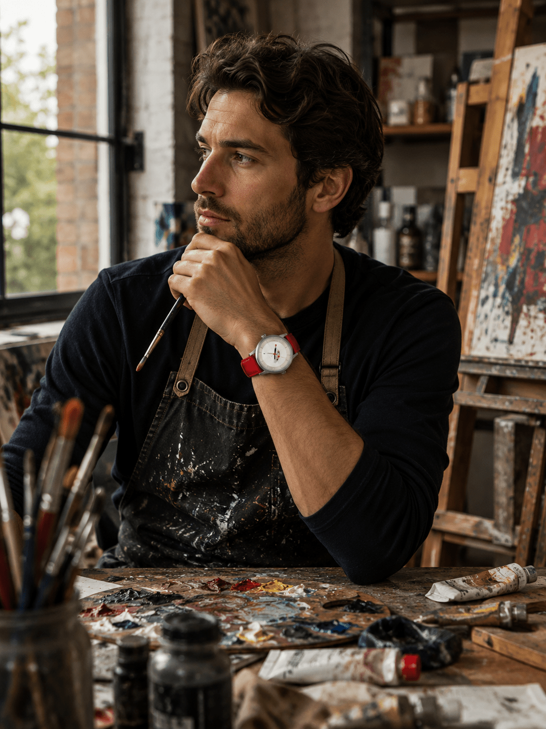 Montre peinture 02 W 38 - AKTEO-Magna-Carta