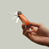 Porte clés - Cuir terracotta - Orbitkey