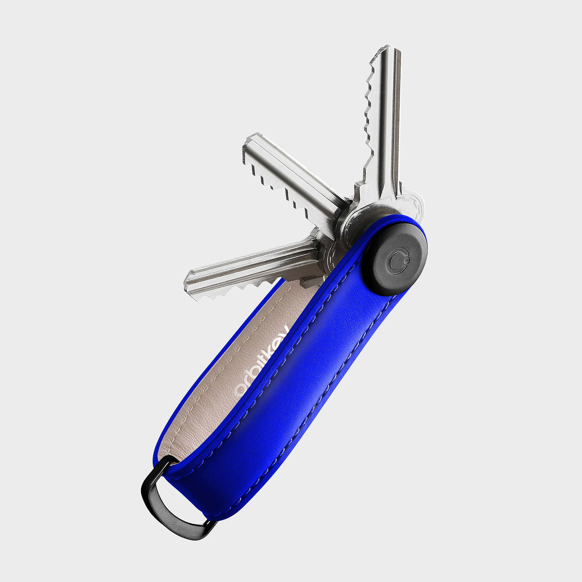 Porte clés - Cuir ultra marine - Orbitkey Image principale du produit