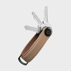 Porte clés - Cuir mocha - Orbitkey