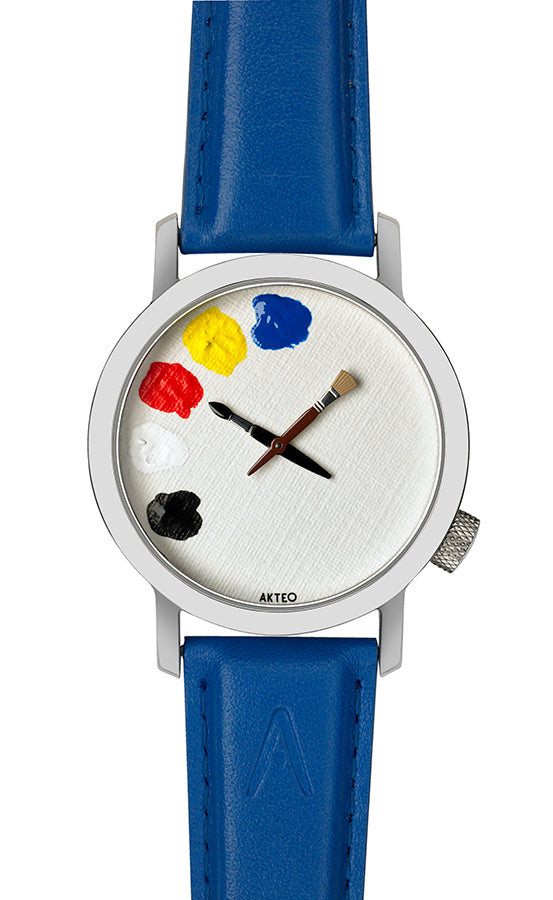 Montre peinture 01 W 42 - AKTEO