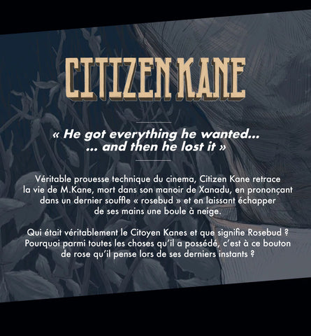 Affiche Citizen Kane - Plakat