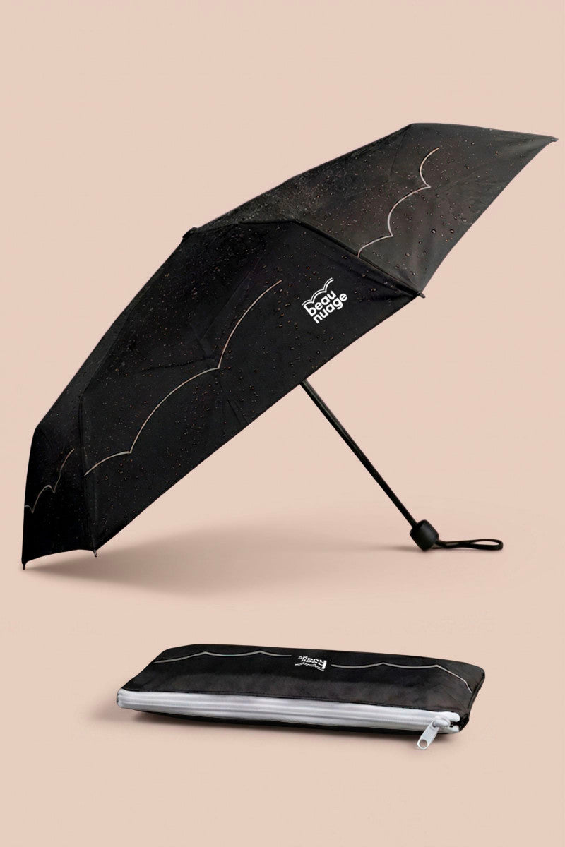 Parapluie mini - Noir immuable - Beau nuage-Magna-Carta