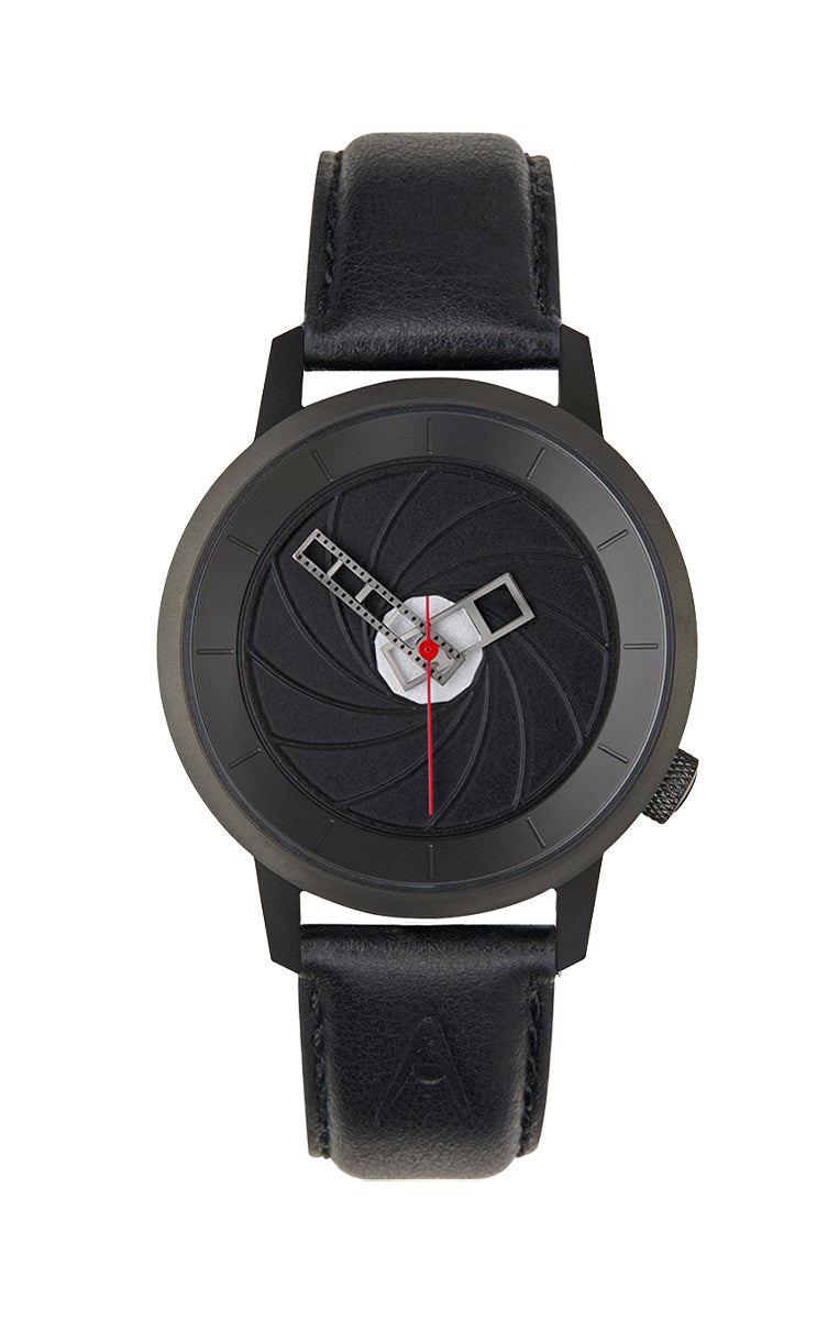 Montre Photo PVD noir 38 - AKTEO Image principale du produit