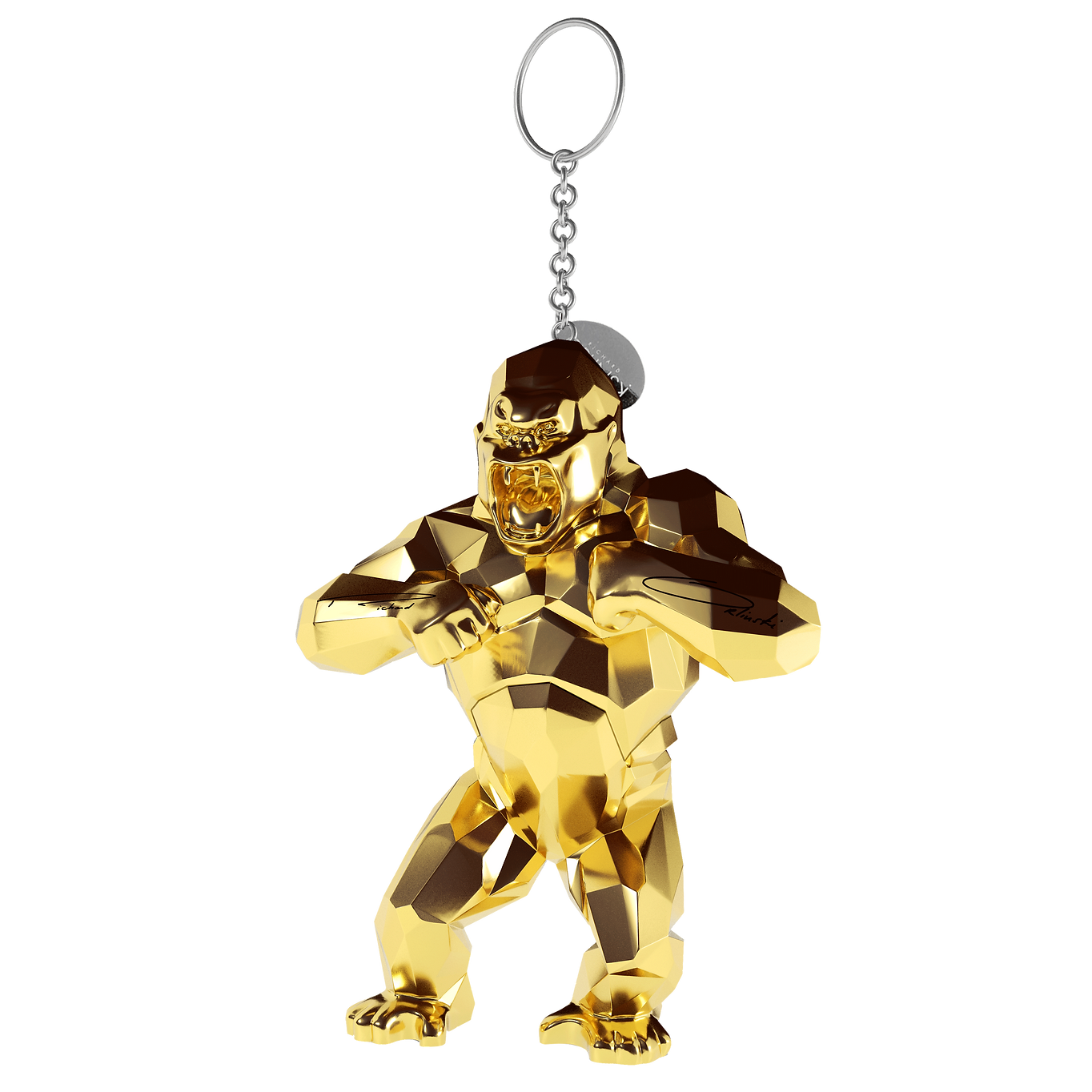 Porte Clé USB Kong Or 64 Go by Richard Orlinski-Magna-Carta Main image