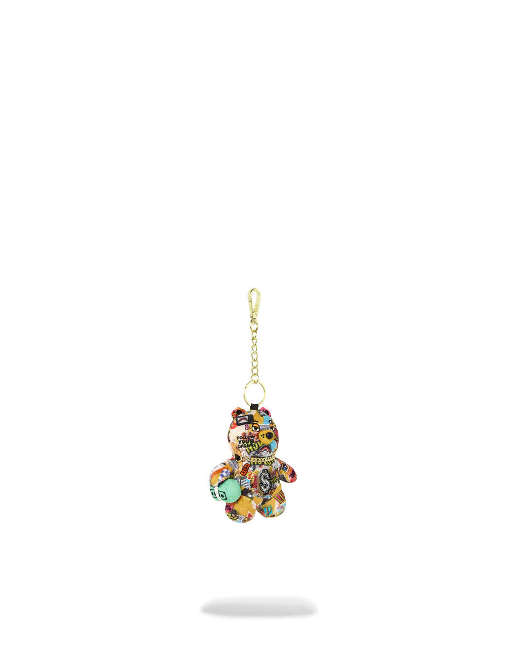 Porte-clés - MAGAZINE COLLAGE BEAR KEYCHAIN - SPRAYGROUND-Magna-Carta
