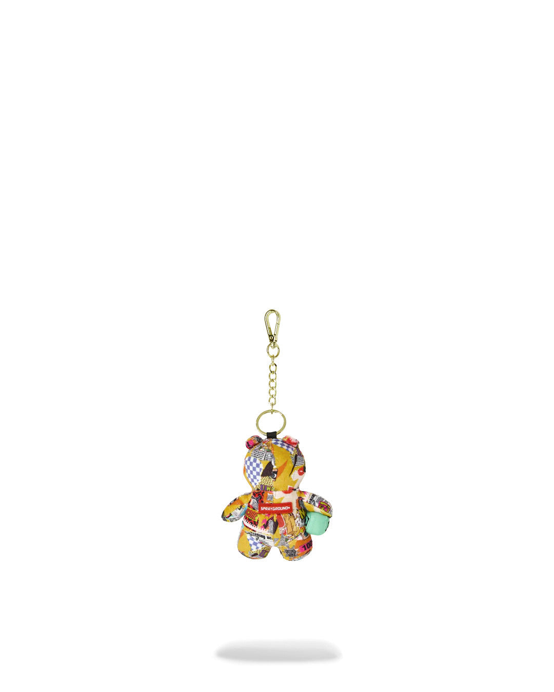 Porte-clés - MAGAZINE COLLAGE BEAR KEYCHAIN - SPRAYGROUND-Magna-Carta