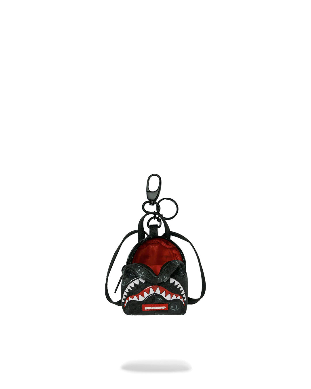 Porte-clés - SHARKS IN PARIS WTF BUBBLY BLACK CHECK BACKPACK KEYCHAIN - SPRAYGROUND-Magna-Carta