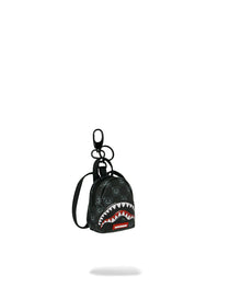 Porte-clés - SHARKS IN PARIS WTF BUBBLY BLACK CHECK BACKPACK KEYCHAIN - SPRAYGROUND-Magna-Carta