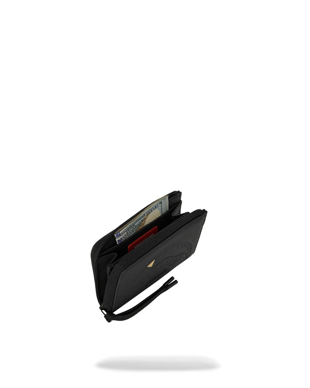 Portefeuille - BLACKED OUT EMBOSSED GOLD TOOTH WALLET - SPRAYGROUND-Magna-Carta