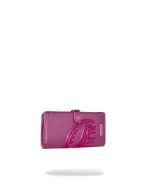 Portefeuille - METALLIC PINK METALLIC DRIP SINGLE FOLD WALLET - SPRAYGROUND-Magna-Carta