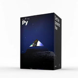 Pyramide en lévitation - Noir/Cristal - Flyte-Magna-Carta