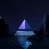 Pyramide en lévitation - Noir/Iridescent lumineux - Flyte-Magna-Carta