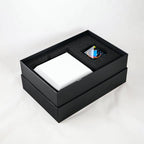 Pyramide en lévitation - Noir/Iridescent lumineux - Flyte-Magna-Carta