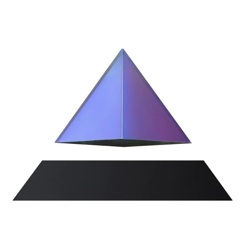 Pyramide en lévitation - Noir/Iridescent lumineux - Flyte-Magna-Carta