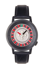 Montre Roulette black 38 - AKTEO - Montre à thème