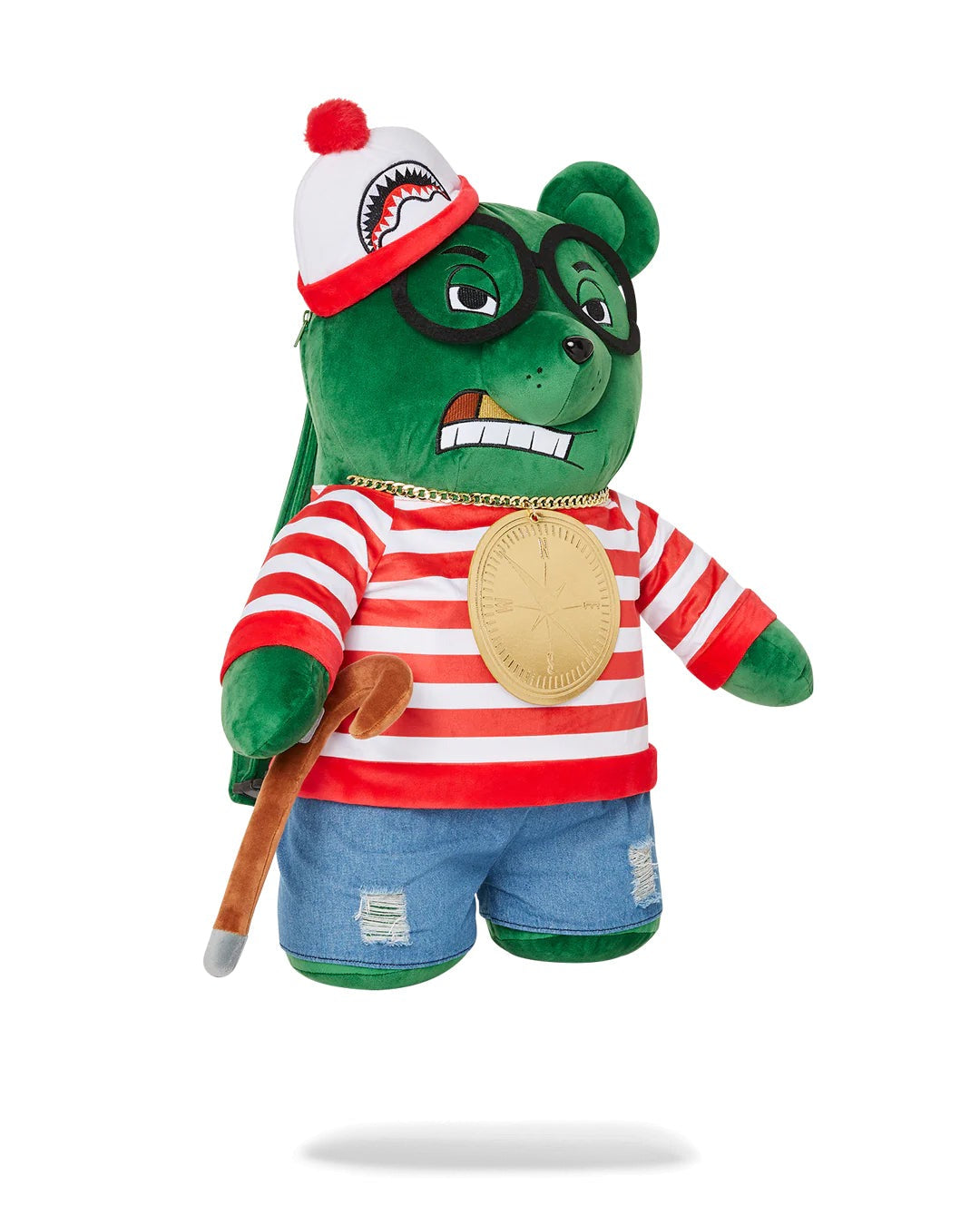 SAC À DOS - TEDDY BEAR WHERE'S WALDO -  BACKPACK VERT - SPRAYGROUND Secondary image