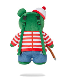 SAC À DOS - TEDDY BEAR WHERE'S WALDO - BACKPACK VERT - SPRAYGROUND-Magna-Carta