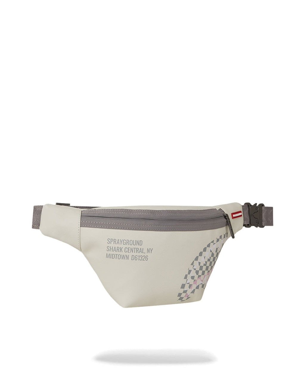 Sac - CREAM CHECK SHARK CENTRAL CROSSBODY - SPRAYGROUND-Magna-Carta