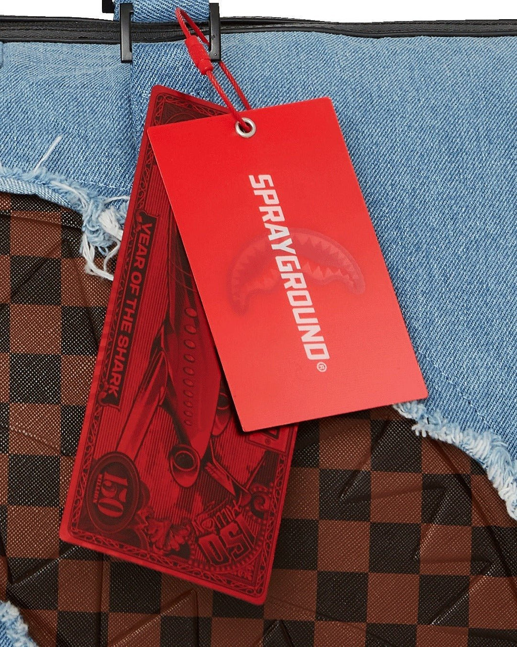 Sac - DENIM SHARK DUFFLE - SPRAYGROUND-Magna-Carta