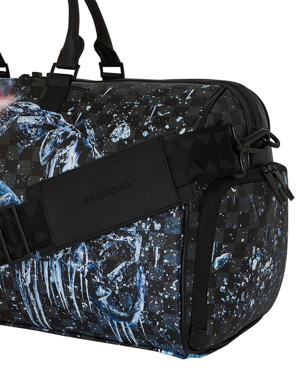 Sac - FIRE & ICE SHARK DUFFLE - SPRAYGROUND-Magna-Carta