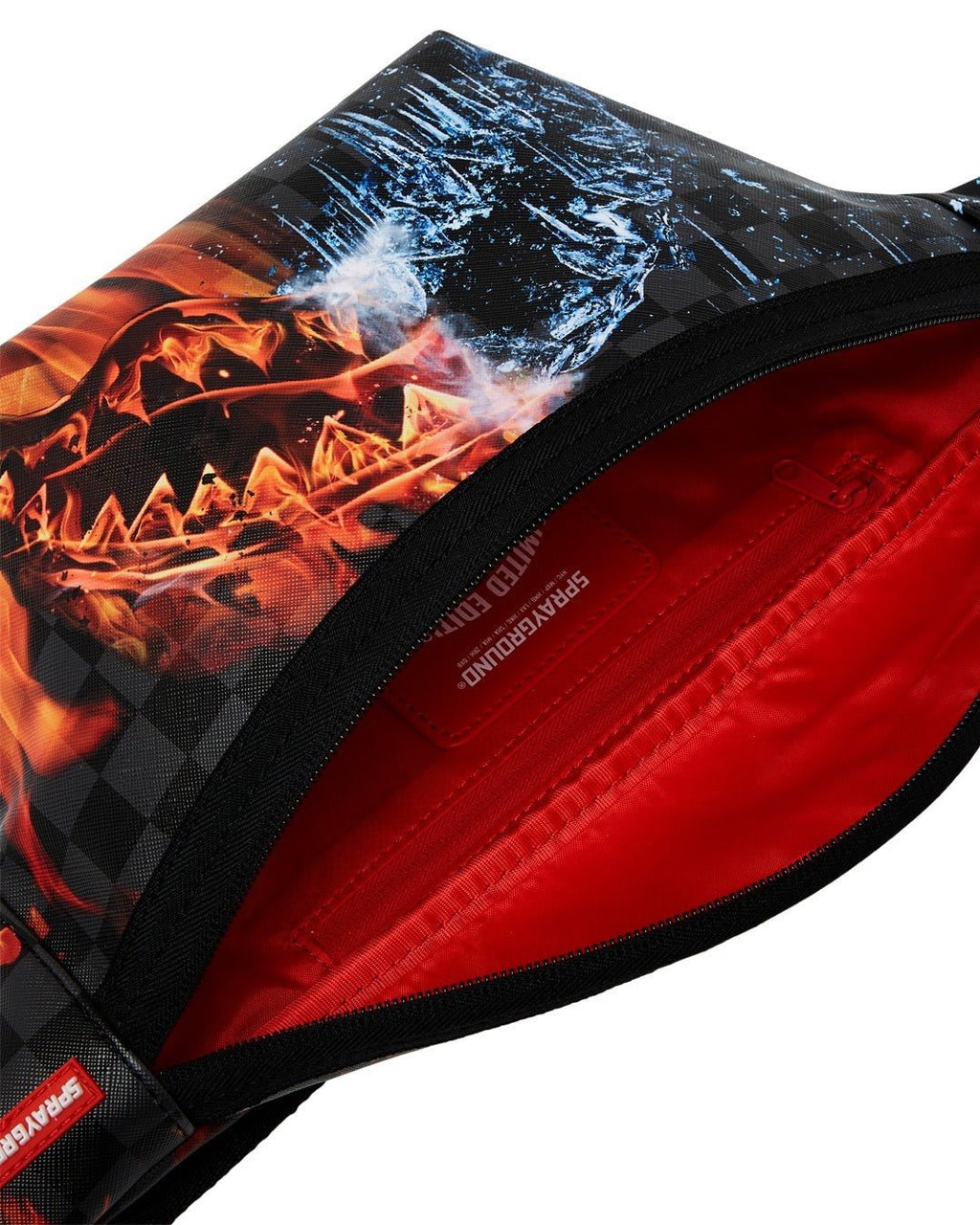 Sac - FIRE & ICE SHARK SAVVY CROSSBODY - SPRAYGROUND-Magna-Carta
