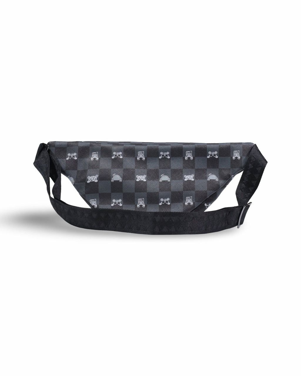 Sac - GRAY PEEKING CHARACTER CHECK SAVVY CROSSBODY - SPRAYGROUND-Magna-Carta