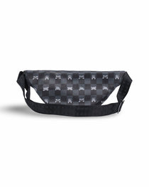 Sac - GRAY PEEKING CHARACTER CHECK SAVVY CROSSBODY - SPRAYGROUND-Magna-Carta
