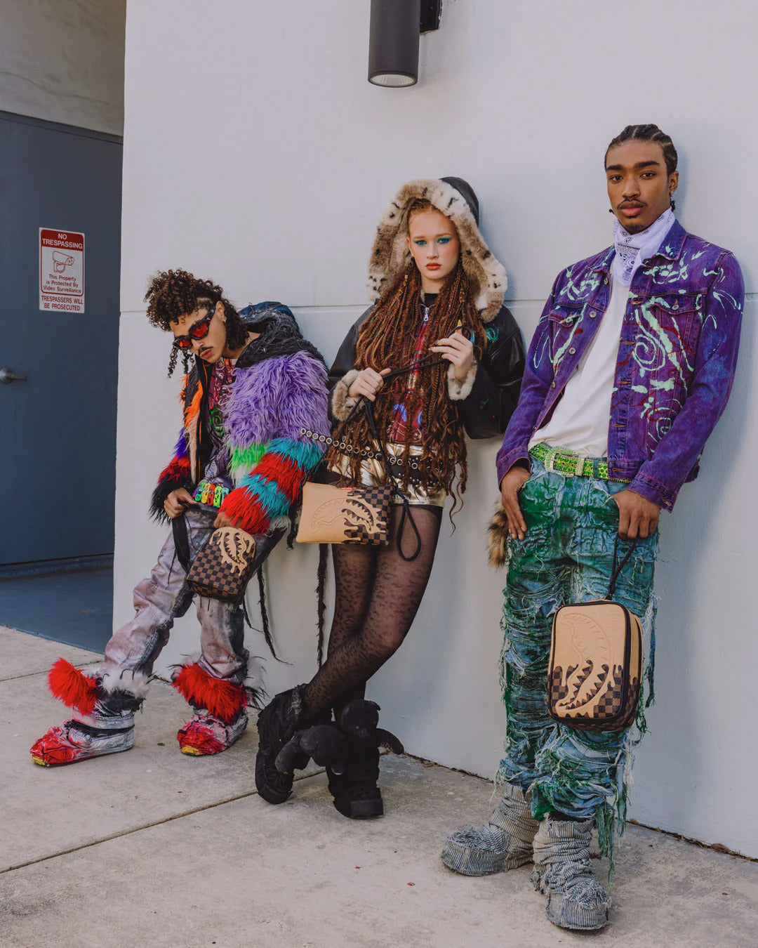Sac - HENNY MELT CROSSOVER CLUTCH - SPRAYGROUND-Magna-Carta