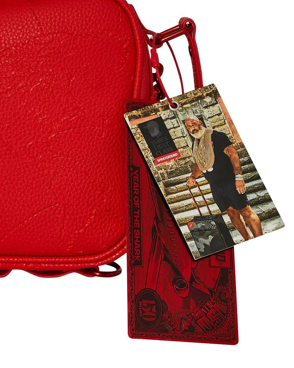 Sac - JAMES GLOBAL RED CROSSBODY - SPRAYGROUND-Magna-Carta