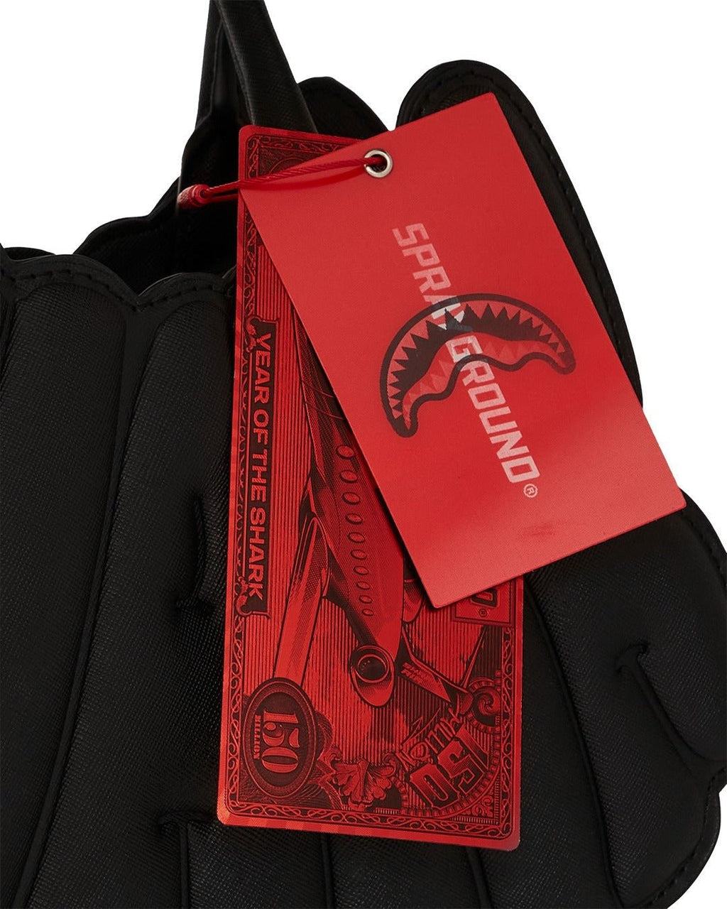 Sac - METALLIC DRIP SHARK BUBBLE LETTERS HANDBAG - SPRAYGROUND-Magna-Carta