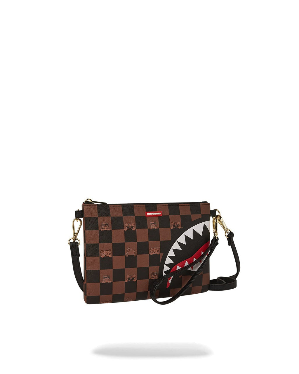 Sac - PEEKING CHARACTER CHECK POUCHETTE - SPRAYGROUND-Magna-Carta
