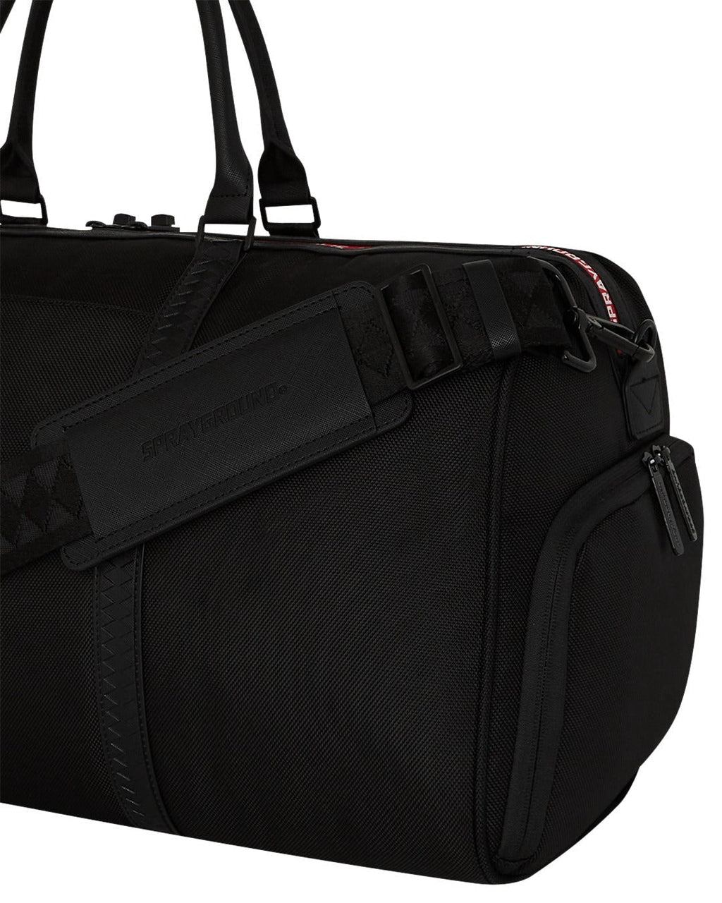Sac - PRINTED ZIPPER SHARK DUFFLE - SPRAYGROUND-Magna-Carta