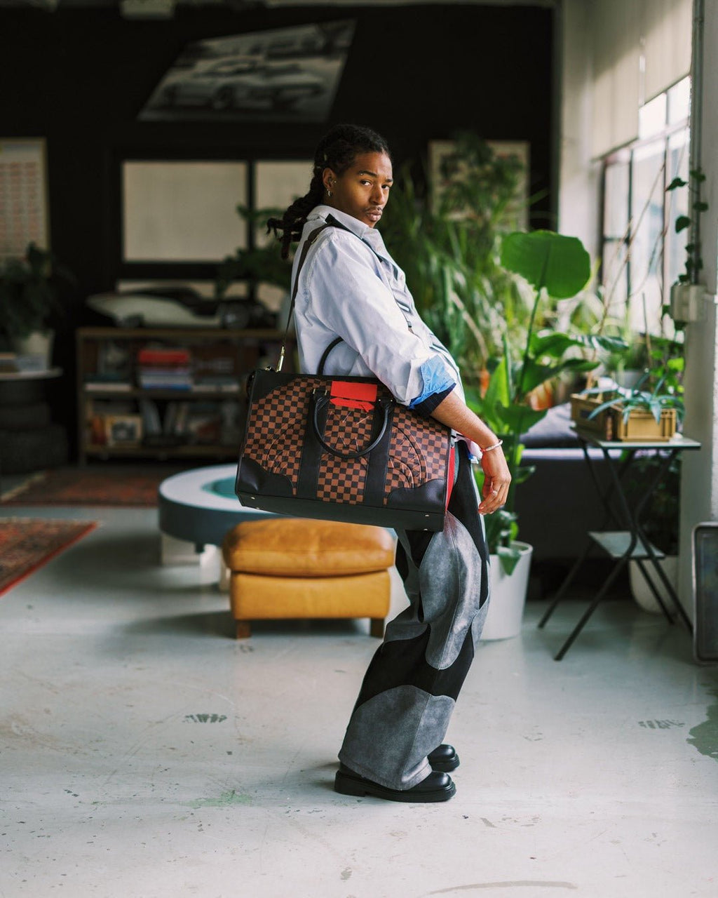 Sac - RED REDEMPTION PYRAMID DUFFLE - SPRAYGROUND-Magna-Carta