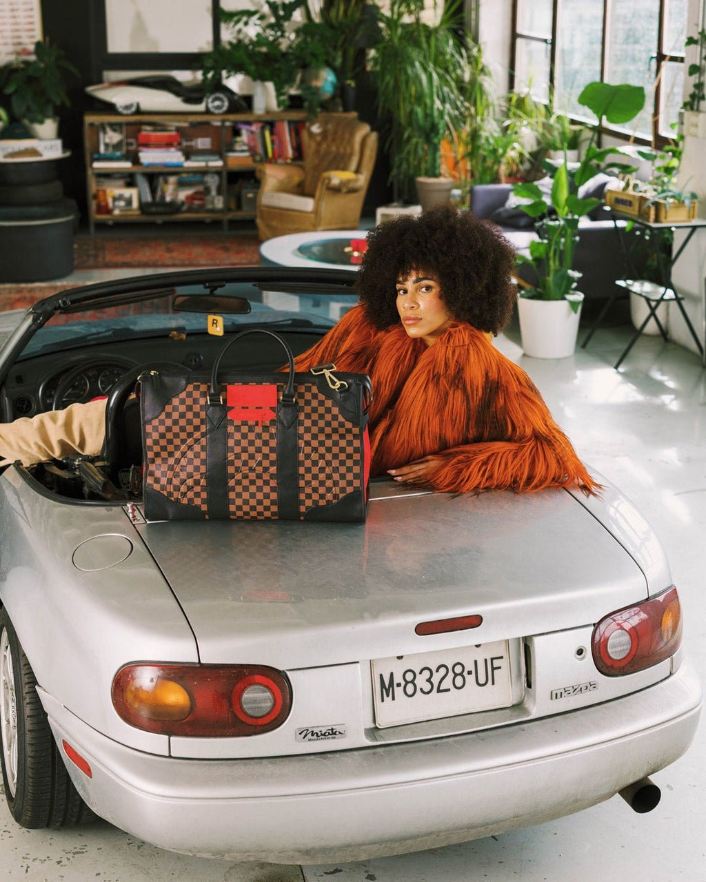 Sac - RED REDEMPTION PYRAMID DUFFLE - SPRAYGROUND-Magna-Carta
