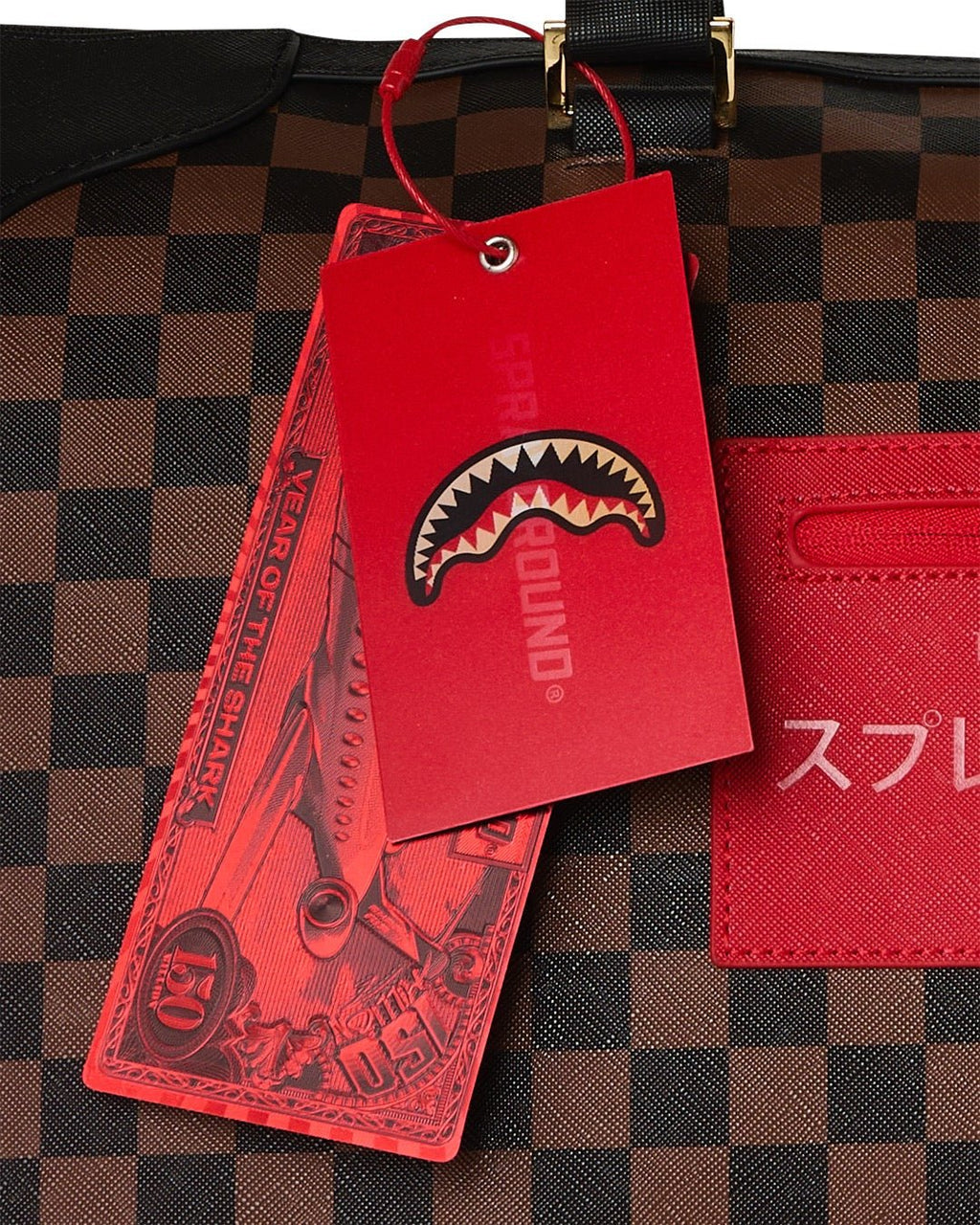 Sac - RED REDEMPTION PYRAMID DUFFLE - SPRAYGROUND-Magna-Carta