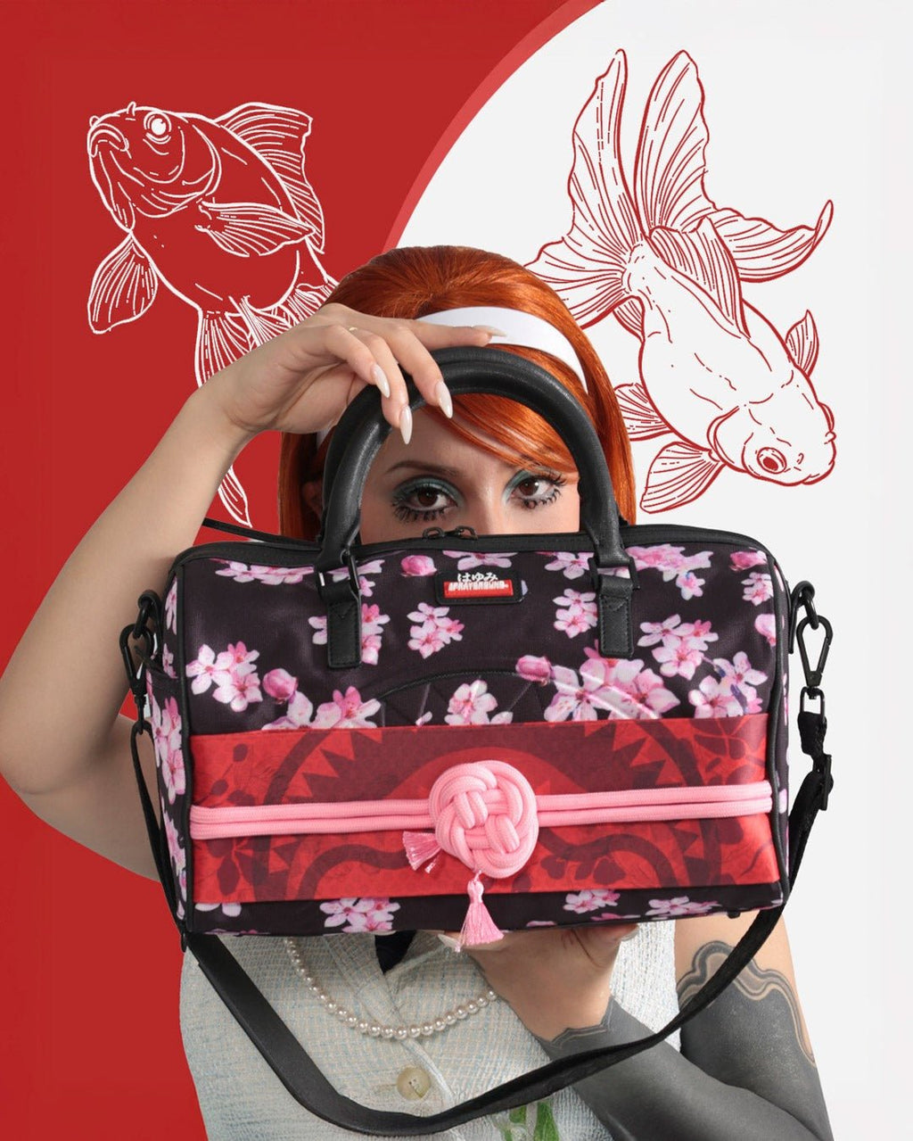 Sac - SAKURA KIMONO MINI DUFFLE - SPRAYGROUND-Magna-Carta