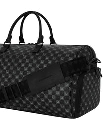 Sac - SHARKS IN PARIS WTF BUBBLY BLACK CHECK LARGE DUFFLE - SPRAYGROUND-Magna-Carta