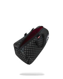 Sac - SHARKS IN PARIS WTF BUBBLY BLACK CHECK LARGE DUFFLE - SPRAYGROUND-Magna-Carta
