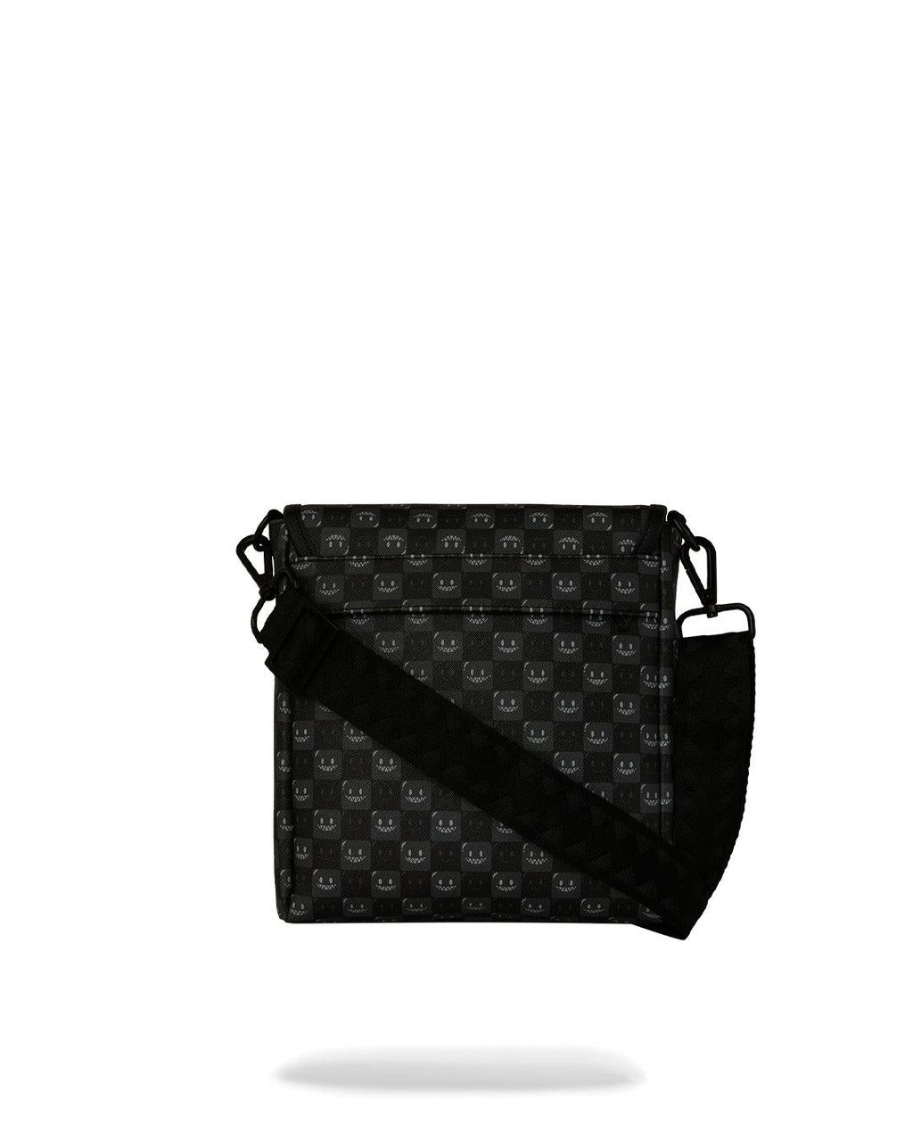 Sac - SHARKS IN PARIS WTF BUBBLY BLACK CHECK MESSENGER SLING - SPRAYGROUND-Magna-Carta