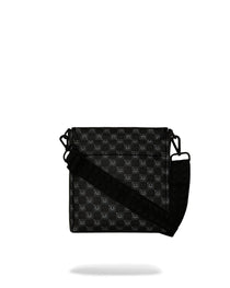 Sac - SHARKS IN PARIS WTF BUBBLY BLACK CHECK MESSENGER SLING - SPRAYGROUND-Magna-Carta