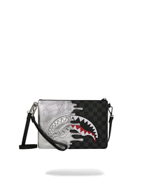 Sac - SILVER SIDE DRIP BLACK CHECK CROSSBODY POUCHETTE - SPRAYGROUND-Magna-Carta