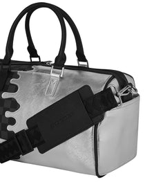 Sac - SILVER SIDE DRIP BLACK CHECK MINI DUFFLE - SPRAYGROUND-Magna-Carta