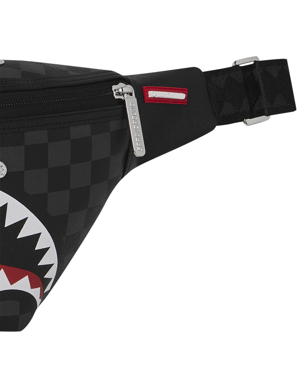 Sac - SILVER SIDE DRIP BLACK CHECK SAVVY CROSSBODY - SPRAYGROUND-Magna-Carta