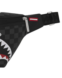 Sac - SILVER SIDE DRIP BLACK CHECK SAVVY CROSSBODY - SPRAYGROUND-Magna-Carta